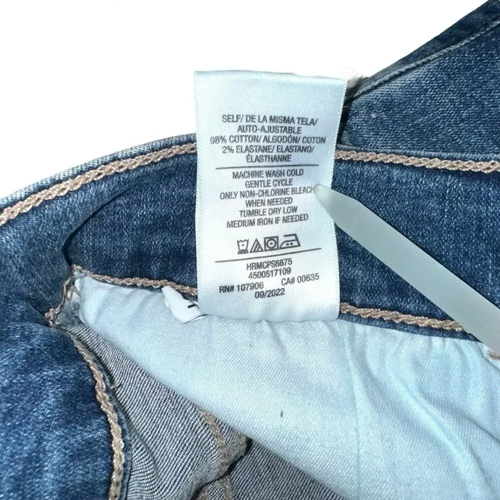NWOT Hudson Blake Paint Splatter Slim Fit Jeans 31 in CPS